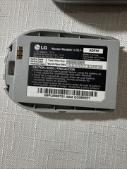 Verizon LG Vx4500 Phone And Manuel Only