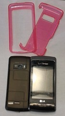 LG VX11000 enV Touch & LG LG290CM Vintage Cel Phone Lot Untested As-Is For Parts