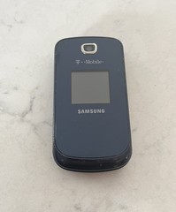 Samsung SGH-T259 *Midnight Blue & Black *T-Mobile *Rare Cellular Cell Flip Phone