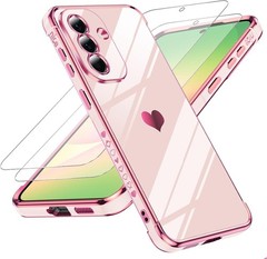 Samsung Galaxy A57-5G Phone Case with Tempered Glass Screen Protector and Lens P
