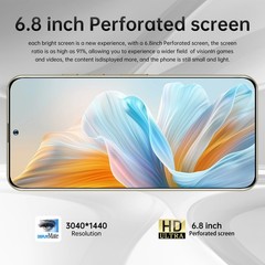 NEW S23 Ultra Unlocked 5G Smartphone Android 13 Dual SIM Mobile Phone Octa Core