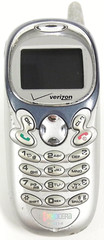 Kyocera Phantom KX414 – Gray and Blue ( Verizon ) Rare Cellular Candybar Phone