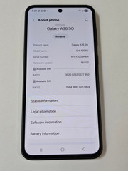 Samsung Galaxy A36 5G SM-A366U 128GB Black Verizon GREAT