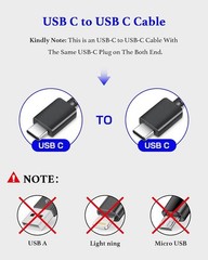 25W Fast Charging Type-C Charger Block 10ft for Galaxy S25/S24 Ultra