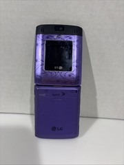 LG Lotus LX600 Purple Floral Sprint Flip Phone (Used/ Parts)
