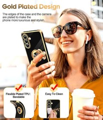 Samsung Galaxy A57-5G Phone Case with 2 Pack Tempered Glass Screen Protector and