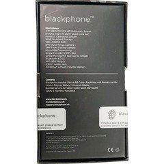BNIB Silent Circle Blackphone BP1 4G Black 16GB + 1GB Single-SIM Unlocked GSM