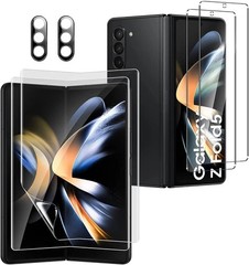 2PCS Tempered Glass Front Screen Protector & Camera Lens Protector for Samsung G