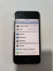 Apple iPhone 2G 1st Generation 8GB Black unlocked 2G GSM Mobile Phone