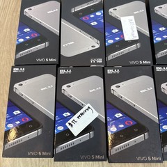 BLU Vivo 5 Mini V050Q GSM Unlocked Smartphone 4”8GB Silver Android 6.0 Used Test