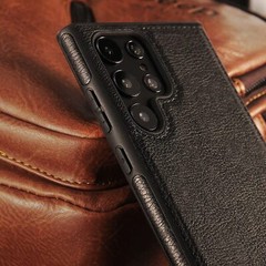 Samsung Galaxy S22 Ultra Case Leather Soft Shockproof Protective Phone Cover