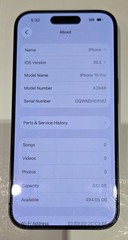 Apple Iphone 15 Pro 512GB Black Titanium Unlocked. A2848. See Pics