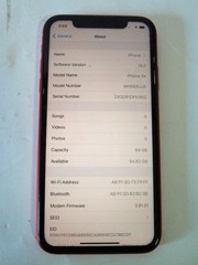 Apple iPhone XR (PRODUCT)RED 64GB (SIM Locked) Touchscreen Smart Phone