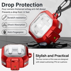 Shock-Proof TPU Protective Cover Case for Galaxy Buds 4 & 4 Pro (2026) with Keyc
