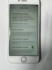 Apple iPhone 7 Silver A1660 CDMA+GSM 32GB *UNLOCKED* MNAD2LL/A iOS 15.8.7 🔋77%