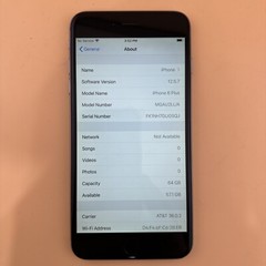 Apple iPhone 6s Plus 64GB Space Gray – AT&T – MGAU2LL/A – A1522 Reset & Working!