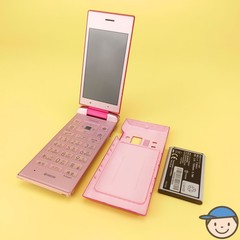 Kyocera 501KC DIGNO KEITAI Pink Unlocked Android Flip Phone RAM 1GB ROM 8GB