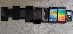 Phone lot of 9 For Parts Not Working Various Conditions