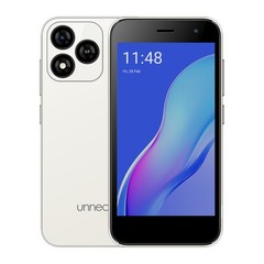 Unnecto Bolt One | Dual SIM | Unlocked | Android 14 Go | 5.0” | 2/32GB | White