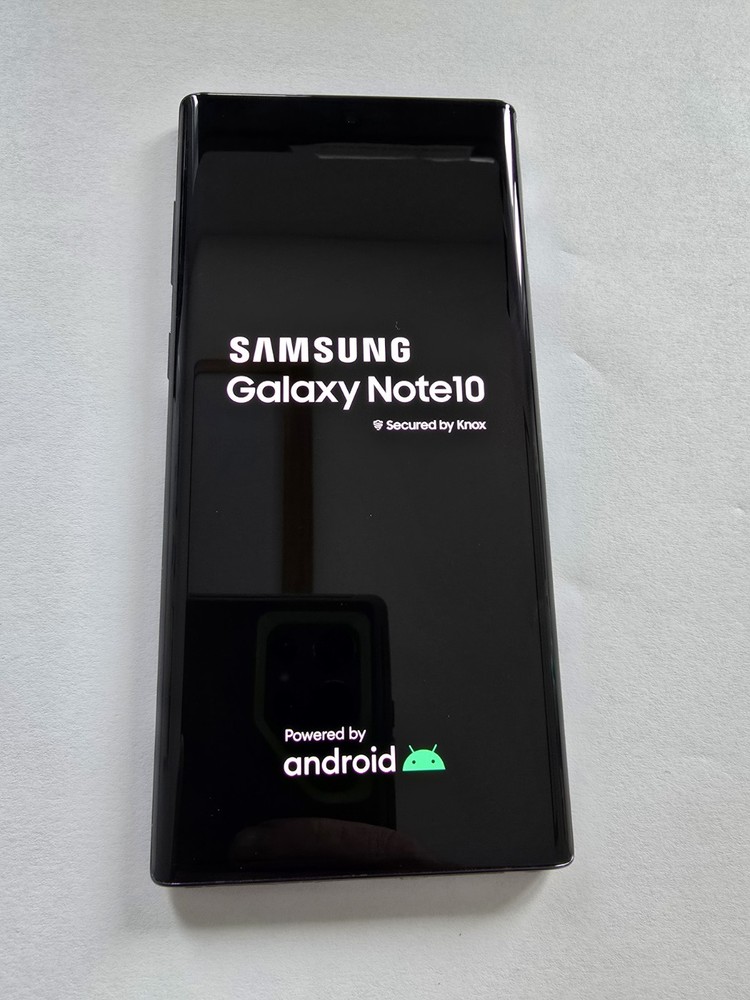 Samsung Galaxy Note 10 N970F/DS DUAL SIM 256G Factory Unlocked Open Box BLACK US
