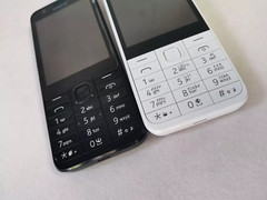 Nokia 230 Black/White (Unlocked) Dual-Sim 2G Classic Button Mobile Phone