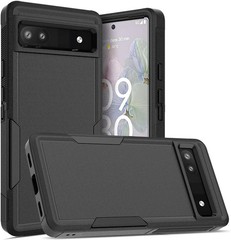 for Google Pixel 6a Case, PC+TPU Two-in-one Double-Layer Anti-Fall Mobile Phone