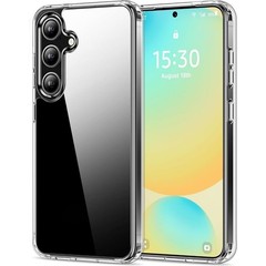 Case for Samsung Galaxy S24 FE 5G 6.7-Inch – Transparent Hard Cover with Drop &