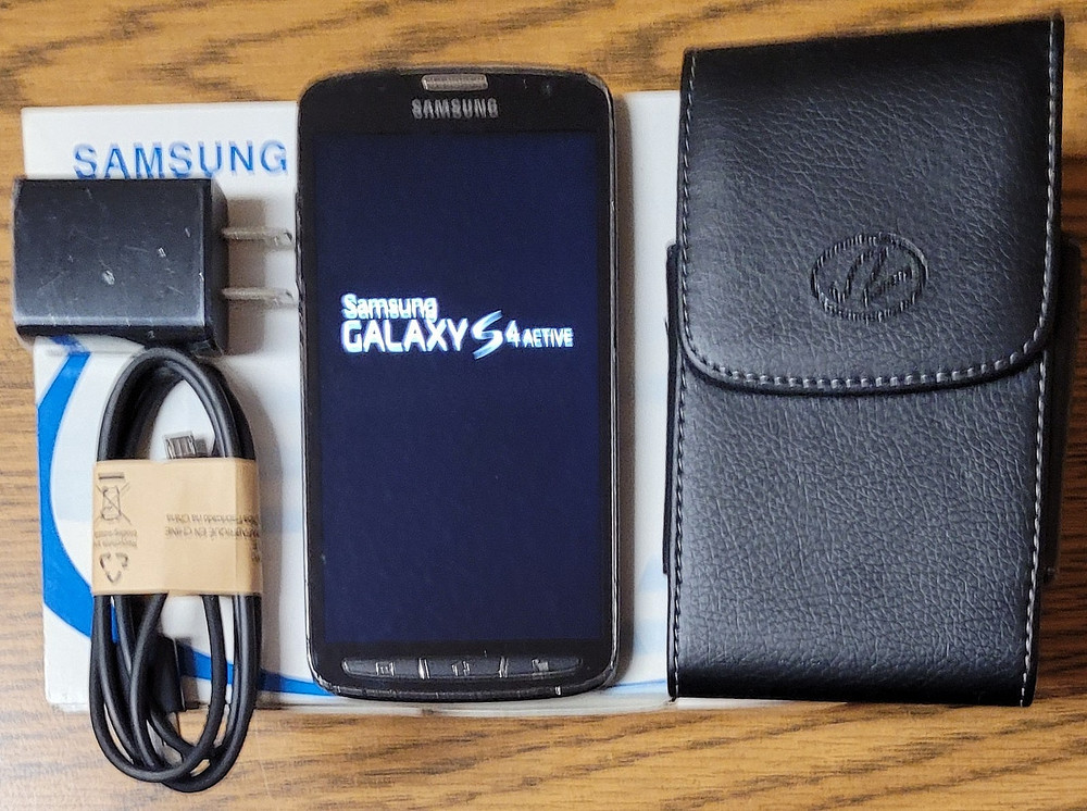 Samsung Galaxy S4 Active SGH-I537 – Gray ( AT&T ) 4G LTE Smartphone – Boxed
