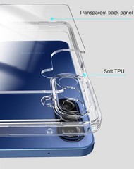 Case for Samsung Galaxy A17 5G / 4G + Screen Protector Tempered Glass – Clear Co