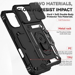 iPhone 16 Case with Screen Protector: Military Grade 20ft. Drop Tested Shockproo