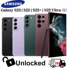 NEW Sealed Samsung Galaxy S23/S22/S21 5G All Series Unlocked All Colors & Memory