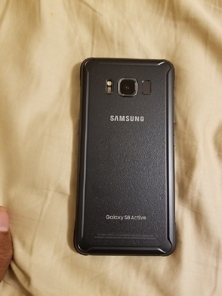 Samsung Galaxy S8 Active G892A 64GB Meteor Gray AT&T Unlocked Smartphone GOOD