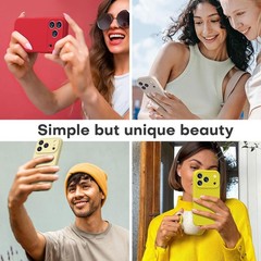 Designed for iPhone 17 Pro Case, Premium Silicone Shockproof Protective Phone Ca