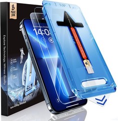 2-Pack Tempered Glass Screen Protectors for iPhone 13 Pro Max/14 Plus 6.7&Prime; Clear