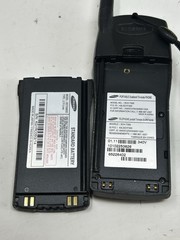 Samsung SCH-T300 – Gray and Black ( Verizon ) Box and Accessories WORKS
