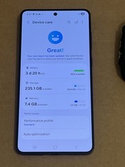 Samsung Galaxy S25 Edge SM-S937U – 256 GB – Titanium Jetblack (Unlocked) – GREAT