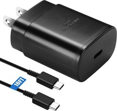Fast Charging 25W USB-C Charger Block for Samsung Galaxy S21/S22/S23/S24/S25/S26