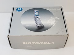 Motorola Razr V3c Flip Phone 2G Gray Tested Working