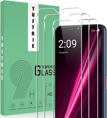 3PCS Tempered Glass Screen Protector for T-Mobile Revvl 6 5G & 6X 5G 9H HD Clear