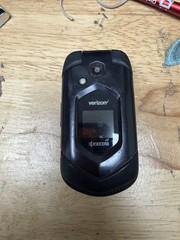 Kyocera DuraXV 4G LTE E4610 16GB Black Verizon RUGGED Flip Phone. 7/10 Condition