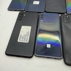 Lot of 14 Samsung Galaxy A Series Model Smartphones. FOR PARTS/ REPAIR – (G15:4)