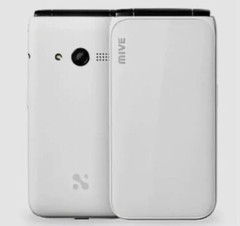 WIFI ALT MIVE Style Folder 32GB AT-M120 Black/White 4G LTE Android Phone