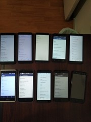 Lot of 10 Mixed Brand LG/WIKO/alcatel and other 16GB Smartphone