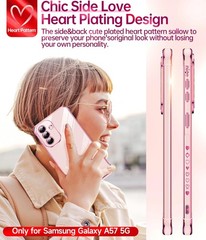 Samsung Galaxy A57-5G Phone Case with Tempered Glass Screen Protector and Lens P