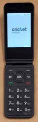Cricket Debut Flex / Tinno U1030AC – Gray ( Cricket ) 4G VoLTE Flip Phone