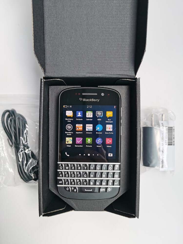 BlackBerry Q10 – Unlocked 8MP 4G 16GB storage OS10 Cellphone (Verizon Wireless)