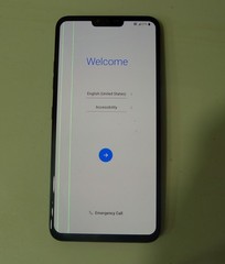 LG V40 Thinq 64GB LM-V405TA (T-Mobile) Black BAD SCREEN READ!!!