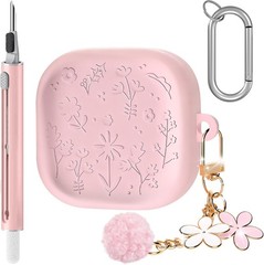 Stylish Silicone Cover for Samsung Galaxy Buds 4 Pro/Buds 4 (2026) – Pink Case