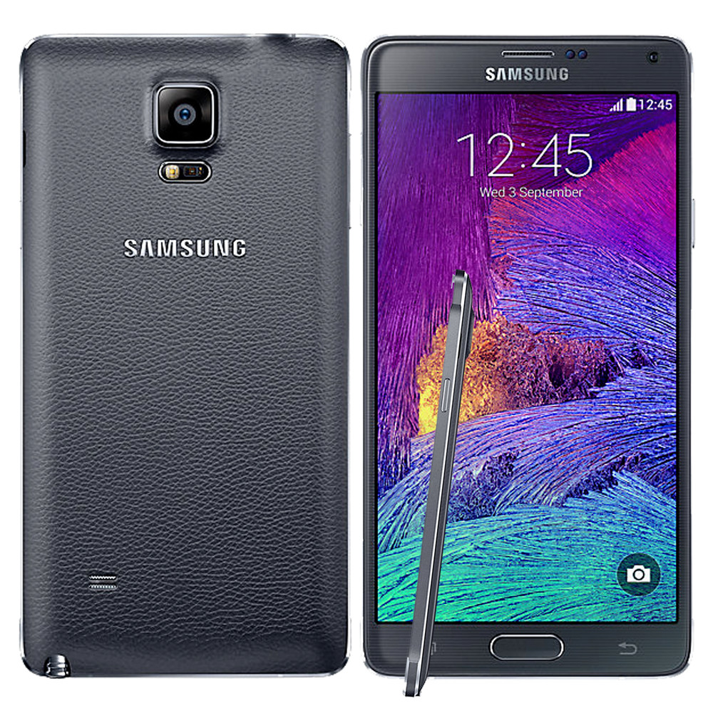 Samsung Galaxy Note 4 SM-N910a – 32GB – Charcoal Black (Unlocked) fair