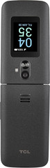 Tracfone, TCL FLIP 3, 16GB, Prepaid Flip Phone, Stone Gray, 5MP Video Capable Ca